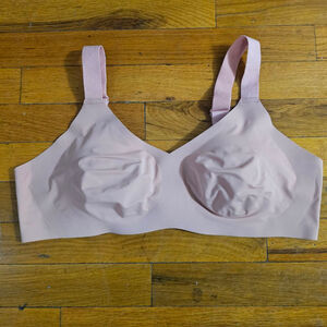 Knix Women's Pink Comfort Wireless Bra Size 5